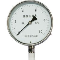 SR-YE-100B、150B系列（不锈钢）膜盒压力表